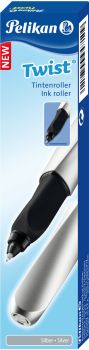 PELIKAN Tintenroller Twist R457 947432 silber