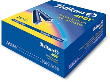 Pelikan tintenpatrone tp/250 blau 250 stück - Pelikan-tp-250-4012700301833