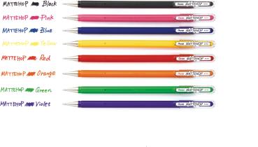 Pentel gel-tintenroller mattehop k110v-8 mattehop 8er etui - Pentel-k110v-8-7610924160495-04.jpg