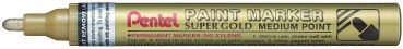 Pentel paint marker 2,5mm mmp10x gold - Pentel-mmp10x-0884851016843