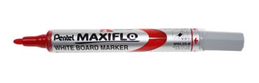Pentel whiteboard marker maxiflo 4mm mwl5s-b rot - Pentel-mwl5s-b-3474377910724