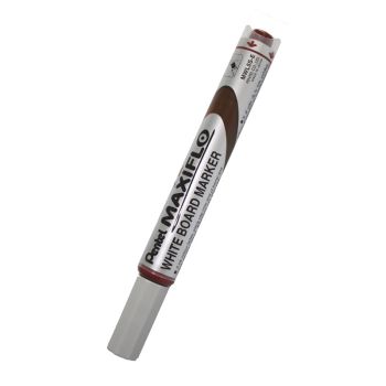 Pentel whiteboard marker maxiflo 4mm mwl5s-e braun - Pentel-mwl5s-e-3474377910755