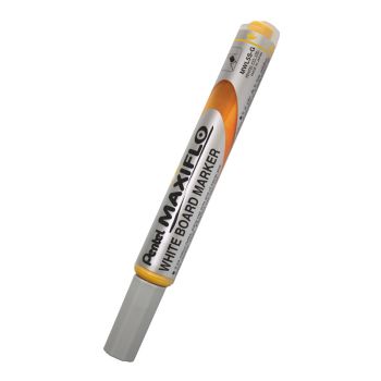 Pentel whiteboard marker maxiflo 4mm mwl5s-g gelb - Pentel-mwl5s-g-3474377910779