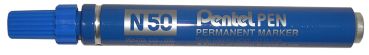 Pentel permanent marker 4,3mm n50-c blau - Pentel-n50-c-3474370750020