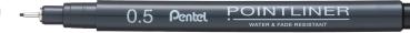 Pentel fineliner pigment 0.05 mm s20p-05a pointliner, schwarz - Pentel-s20p-05a-0884851041890-02.jpg