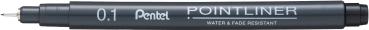 Pentel fineliner pigment 0.1 mm s20p-1a pointliner, schwarz - Pentel-s20p-1a-0884851041906