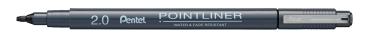 Pentel fineliner pigment call. 2.0 mm s20p-c2a pointliner, schwarz - Pentel-s20p-c2a-0884851060204
