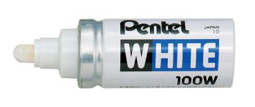 Pentel permanent marker 6,5mm x100w standard - Pentel-x100w-3474370111234