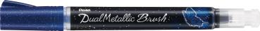 Pentel brushpen dual metallic xgfh-dc blau - Pentel-xgfh-dc-0884851056597-03.jpg