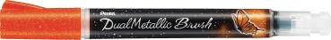 Pentel brushpen dual metallic xgfh-df orange - Pentel-xgfh-df-0884851056610-03.jpg