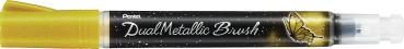 Pentel brushpen dual metallic xgfh-dx gold - Pentel-xgfh-dx-0884851056641-03.jpg