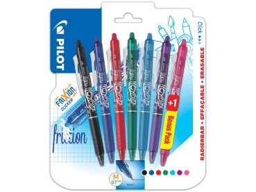 PILOT Frixion Clicker x7 0.7mm 150.040.99BL 6+1