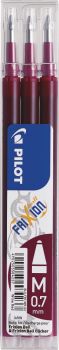 Pilot frixion refill 0.7mm bls-fr7-wr bordeaux 3 stück - Pilot-bls-fr7-wr-4902505584237