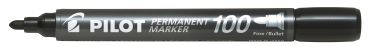 Pilot permanent marker 100 1mm sca-100-b rundspitze schwarz - Pilot-sca-100-b-4902505511097