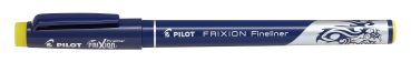 Pilot frixion fineliner 1.3mm sw-ff-y gelb, radierbar - Pilot-sw-ff-y-4902505560576