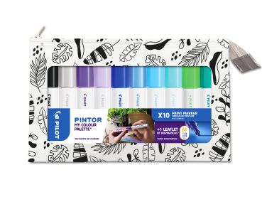 Pilot marker pintor set 1.4mm wlt572541 color palette/cool 10 stk. - Pilot-wlt572541-3131910572541