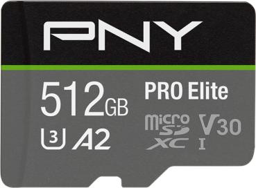 Pny micro-sdxc pro elite 512gb p-sdux512u3100pro-ge uhs-i u3 a2 & adapter - Pny-p-sdux512u3100pro-ge-0751492623580-02.jpg