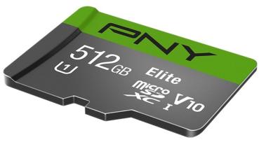 Pny micro-sdxc elite 512gb psdu512u1 uhs-i u1/a1(v10)& sd adapter - Pny-psdu512u1-0751492619071-02.jpg