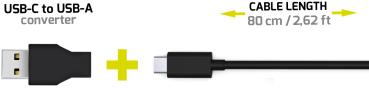Port numeric keypad wired 900801 usb-c/usb-a, pc/mac - Port-900801-3567049008017-04.jpg