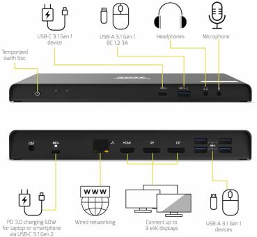Port docking type c office 901904-eu 3 x 4k-ch, usb-c/usb 3.0 - Port-901904-eu-3567042029897-05.jpg