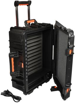 Port rolling charging cabinet 901952 12 tablets, black - Port-901952-3567049019525-02.jpg