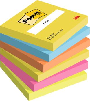 POST-IT Energy 76x76mm 654-TFEN0 6-farbig ass./6x100 Blatt