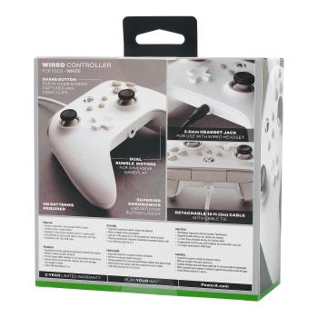 Power a wired controller 1519365-01 xbox series x/s, white - Power-a-1519365-01-0617885025419-08.jpg