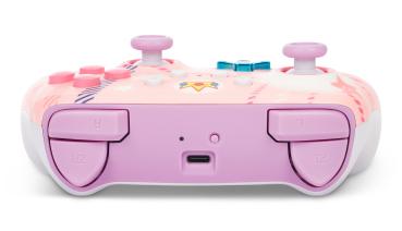 Power a enhanced wireless ctrl. nsgp025501 nsw, princess peach plaid - Power-a-nsgp025501-0617885085116-07.jpg