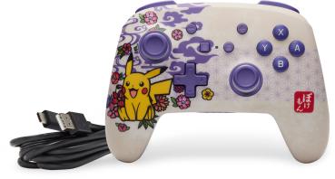 Power a enhanced wireless ctrl. nsgp0324-01 nsw, pikachu blossom - Power-a-nsgp0324-01-0617885098512-07.jpg