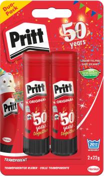 PRITT Klebstifte 2x22g 900261 50 Years-Edition 2 Stück