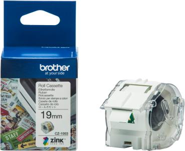 PTOUCH Colour Paper Tape 19mm/5m CZ-1003 VC-500W Compact Label Printer