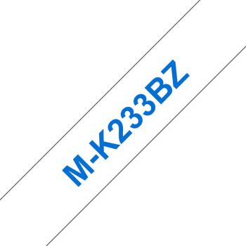 Ptouch band, nicht lam. blau/weiss m-k233bz zu pt-65/75/85/110 8m x 12 mm - Ptouch-m-k233bz-4977766625043-02.jpg