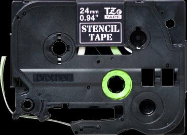 Ptouch band, schablone schwarz ste151 pt-3600 24 mm - Ptouch-ste151-4977766692380-02.jpg