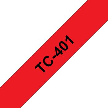 Ptouch band, laminiert schwarz/rot tc-401 pt-3000 12 mm - Ptouch-tc-401-4977766050593-02.jpg