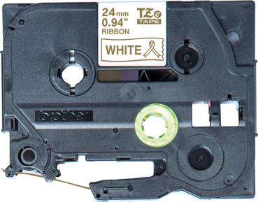 Ptouch band weiss/gold tze-r254 tze geräte 24mm - Ptouch-tze-r254-4977766801881-02.jpg