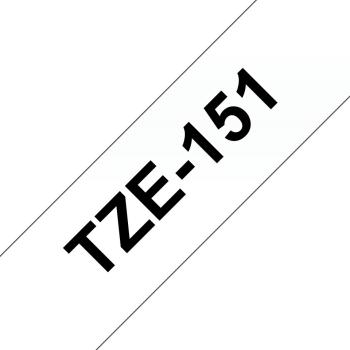 Ptouch band, laminiert schwarz/klar tze-151 pt-2450dx 24 mm - Ptouch-tze-151-4977766684996-02.jpg