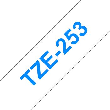 Ptouch band, laminiert blau/weiss tze-253 pt-2450dx 24 mm - Ptouch-tze-253-4977766685498-02.jpg