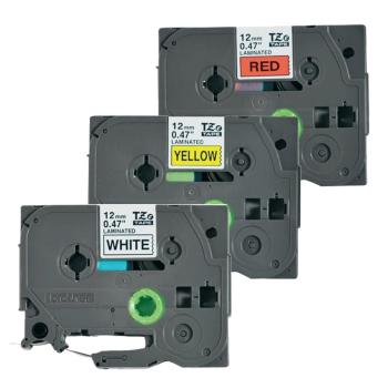 Ptouch bänder tz-231/tz-431/tz-631 tze-31m3 weiss/rot/gelb 12 mm - Ptouch-tze-31m3-4977766697989-02.jpg