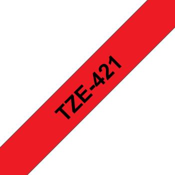 Ptouch band, laminiert schwarz/rot tze-421 pt-1280vp 9 mm - Ptouch-tze-421-4977766685887-02.jpg