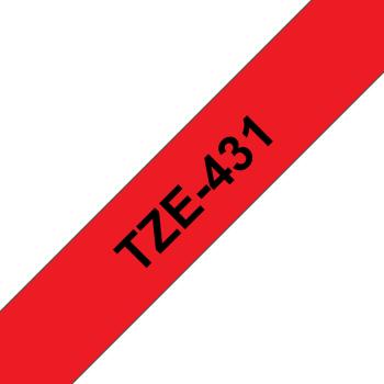 Ptouch band, laminiert schwarz/rot tze-431 pt-1280vp 12 mm - Ptouch-tze-431-4977766686242-02.jpg