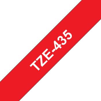 Ptouch band, laminiert weiss/rot tze-435 pt-1280vp 12 mm - Ptouch-tze-435-4977766686297-02.jpg