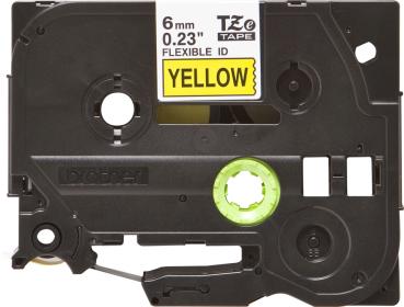 Ptouch flexitape lamin. schwarz/gelb tze-fx611 zu pt-550 6 mm - Ptouch-tze-fx611-4977766692991-02.jpg