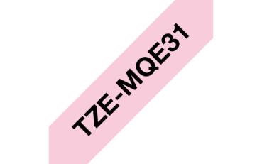 Ptouch band, laminiert schw/rosa pa tze-mqe31 pt-dv600vp 12 mm - Ptouch-tze-mqe31-4977766770460-02.jpg