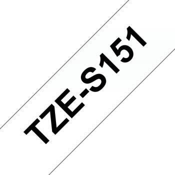 Ptouch band, strong/adh. schwarz/klar tze-s151 pt-300 24 mm - Ptouch-tze-s151-4977766692649-03.jpg
