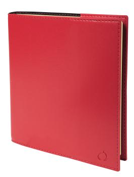 QUO-VADIS Executif Prestige MS Soho 2024 654137Q rouge, 1W/2S ,16X16cm
