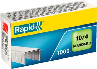 RAPID Heftklammern No.10 verzinkt 24862900 max. 10 Blatt 1000 Stück