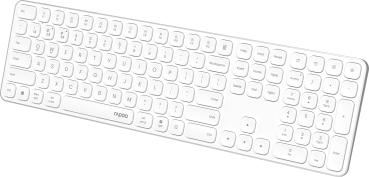 Rapoo e9810 ultraslim keyboard 12645 wireless, white - Rapoo-12645-6940056126450-02.jpg