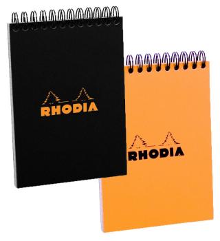 Rhodia spiralblock orange a7 11500c kariert 80 blatt - Rhodia-11500c-3037920115009-02.jpg