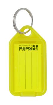 RIEFFEL SWITZERLAND Schlüsseletiketten 38x22mm KT 1000 GELB gelb 100 Stück