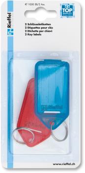 Rieffel switzerland schlüsselschilder kt 1050 sb/2 ass. 53x31mm 2 stück - Rieffel-switzerland-kt-1050-sb-2-ass-7630010411065